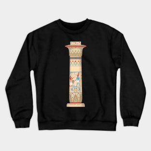 Papyrus column Ramses and Amun Crewneck Sweatshirt